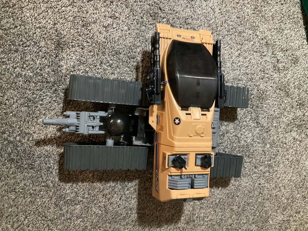 1989 G.I. Joe Desert Fox 6-Wheeled Vehicle